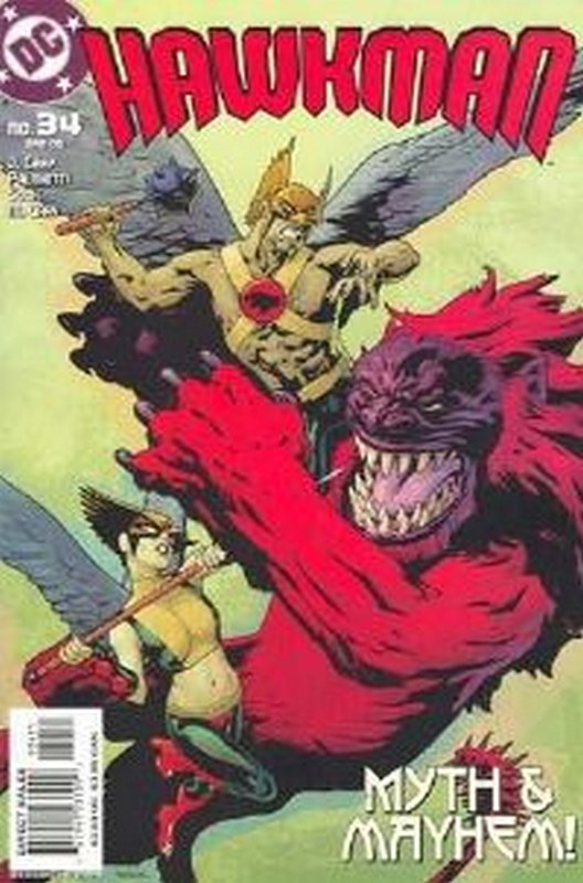 Cover of Hawkman (Vol 4) #34. One of 250,000 Vintage American Comics on sale from Krypton!