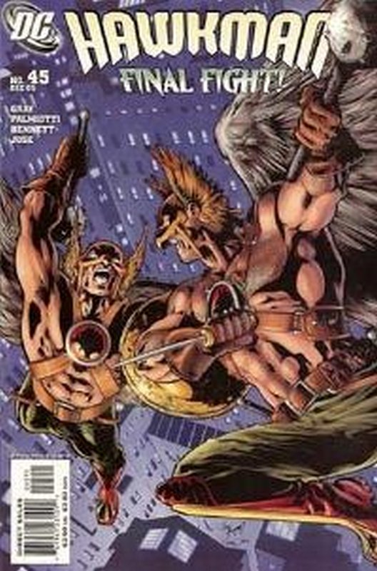 Cover of Hawkman (Vol 4) #45. One of 250,000 Vintage American Comics on sale from Krypton!