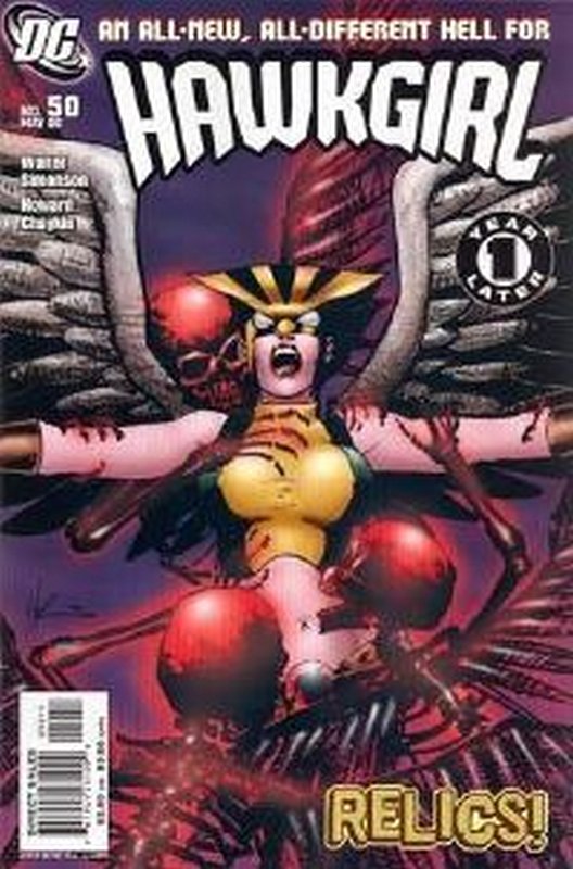 Cover of Hawkman (Vol 4) #50. One of 250,000 Vintage American Comics on sale from Krypton!