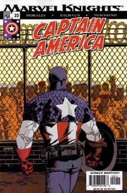 Cover of Captain America (Vol 4) #22. One of 250,000 Vintage American Comics on sale from Krypton!