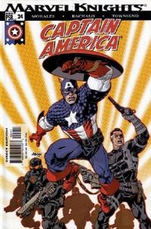 Cover of Captain America (Vol 4) #24. One of 250,000 Vintage American Comics on sale from Krypton!