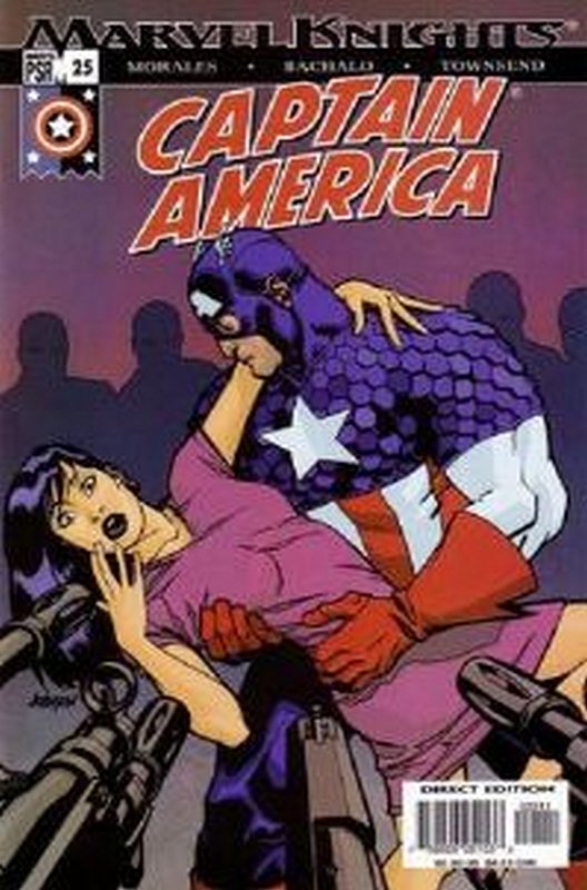 Cover of Captain America (Vol 4) #25. One of 250,000 Vintage American Comics on sale from Krypton!