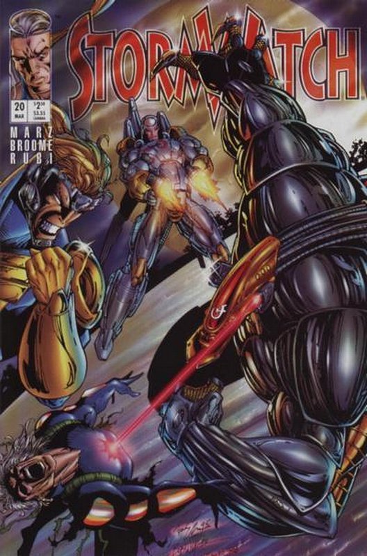 Cover of Stormwatch (Vol 1) #20. One of 250,000 Vintage American Comics on sale from Krypton!