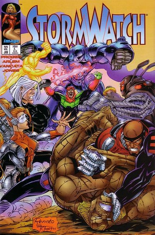 Cover of Stormwatch (Vol 1) #32. One of 250,000 Vintage American Comics on sale from Krypton!