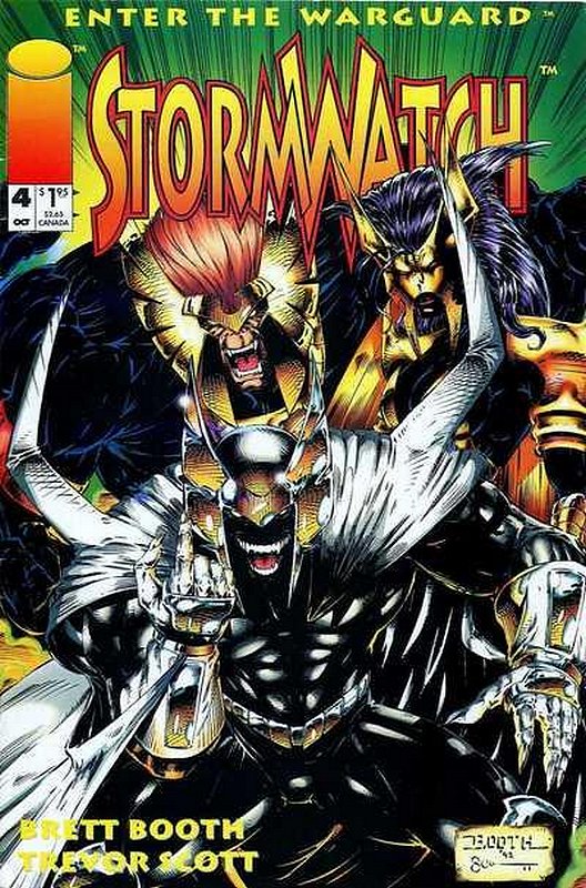 Cover of Stormwatch (Vol 1) #4. One of 250,000 Vintage American Comics on sale from Krypton!