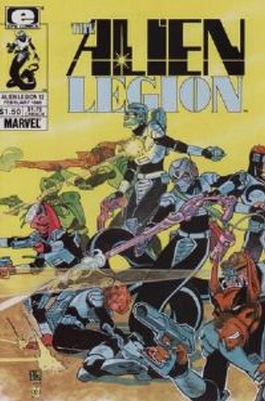 Cover of Alien Legion (Vol 1) #12. One of 250,000 Vintage American Comics on sale from Krypton!