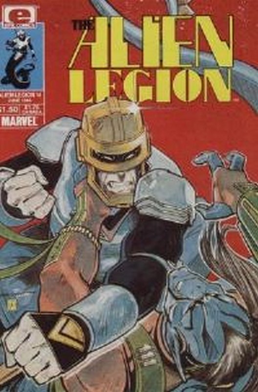 Cover of Alien Legion (Vol 1) #14. One of 250,000 Vintage American Comics on sale from Krypton!