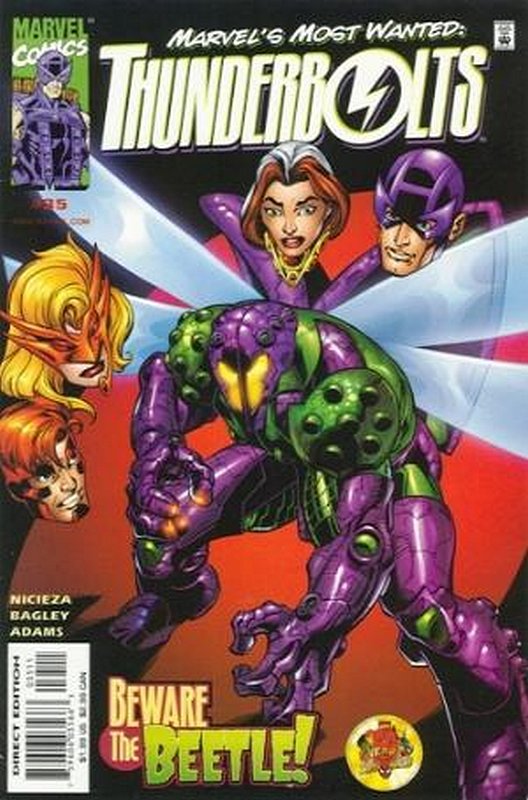 Cover of Thunderbolts (Vol 1) #35. One of 250,000 Vintage American Comics on sale from Krypton!