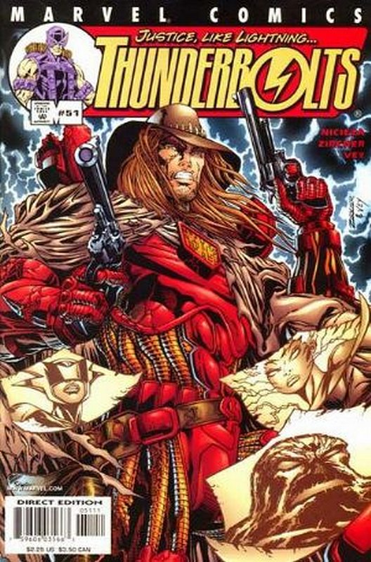 Cover of Thunderbolts (Vol 1) #51. One of 250,000 Vintage American Comics on sale from Krypton!