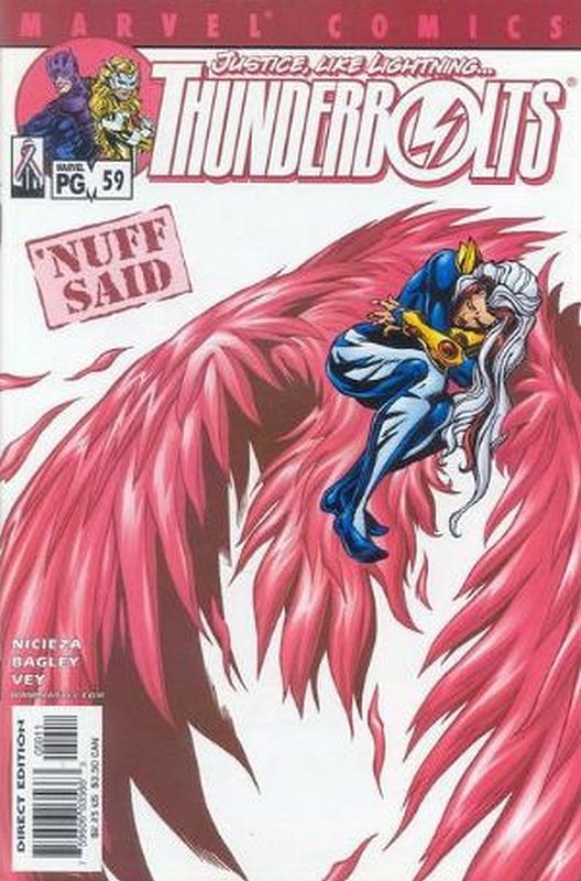 Cover of Thunderbolts (Vol 1) #59. One of 250,000 Vintage American Comics on sale from Krypton!