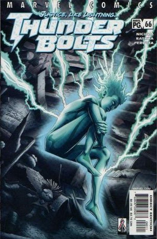 Cover of Thunderbolts (Vol 1) #66. One of 250,000 Vintage American Comics on sale from Krypton!