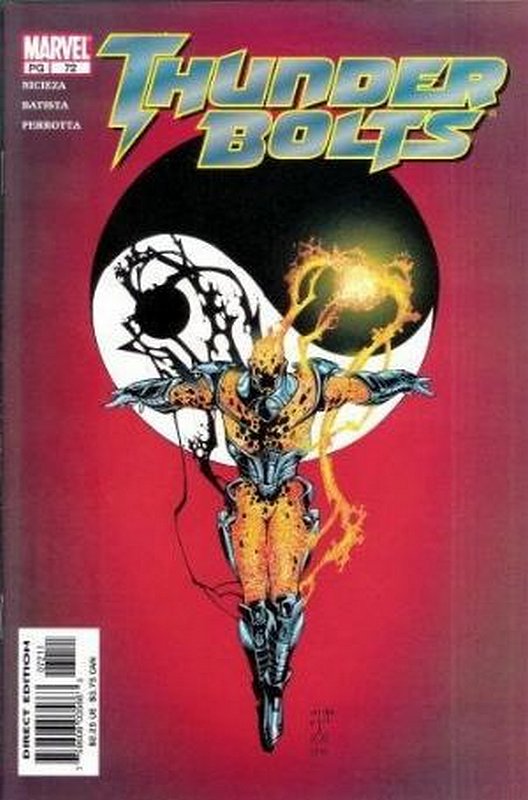 Cover of Thunderbolts (Vol 1) #72. One of 250,000 Vintage American Comics on sale from Krypton!