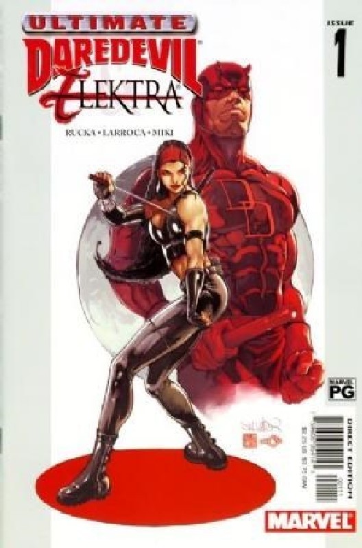 Cover of Ultimate Daredevil & Elektra (2002 Ltd) #1. One of 250,000 Vintage American Comics on sale from Krypton!