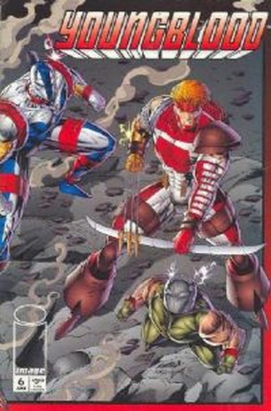 Cover of Youngblood (Vol 1) #6. One of 250,000 Vintage American Comics on sale from Krypton!