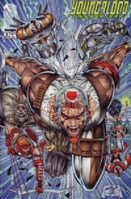 Cover of Youngblood (Vol 1) #8. One of 250,000 Vintage American Comics on sale from Krypton!