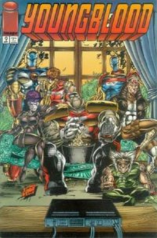 Cover of Youngblood (Vol 1) #9. One of 250,000 Vintage American Comics on sale from Krypton!