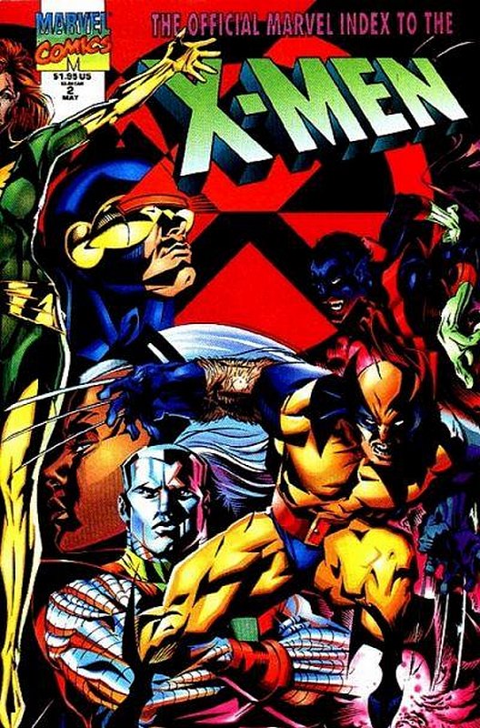 Cover of X-Men: Official Marvel Index to the (Vol 2) #2. One of 250,000 Vintage American Comics on sale from Krypton!