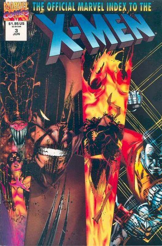 Cover of X-Men: Official Marvel Index to the (Vol 2) #3. One of 250,000 Vintage American Comics on sale from Krypton!