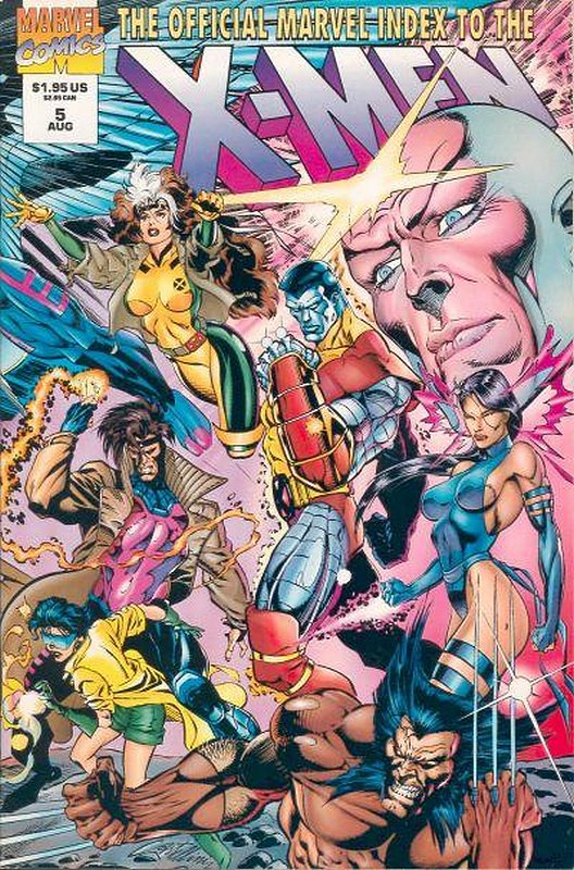 Cover of X-Men: Official Marvel Index to the (Vol 2) #5. One of 250,000 Vintage American Comics on sale from Krypton!