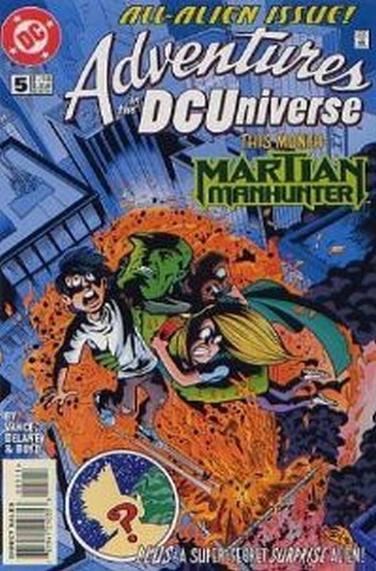 Cover of Adventures in the DC Universe (Vol 1) #5. One of 250,000 Vintage American Comics on sale from Krypton!