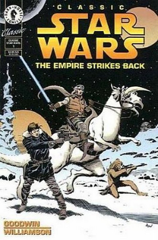 Cover of Classic Star Wars: Empire Strikes Back (1994 Ltd) #1. One of 250,000 Vintage American Comics on sale from Krypton!