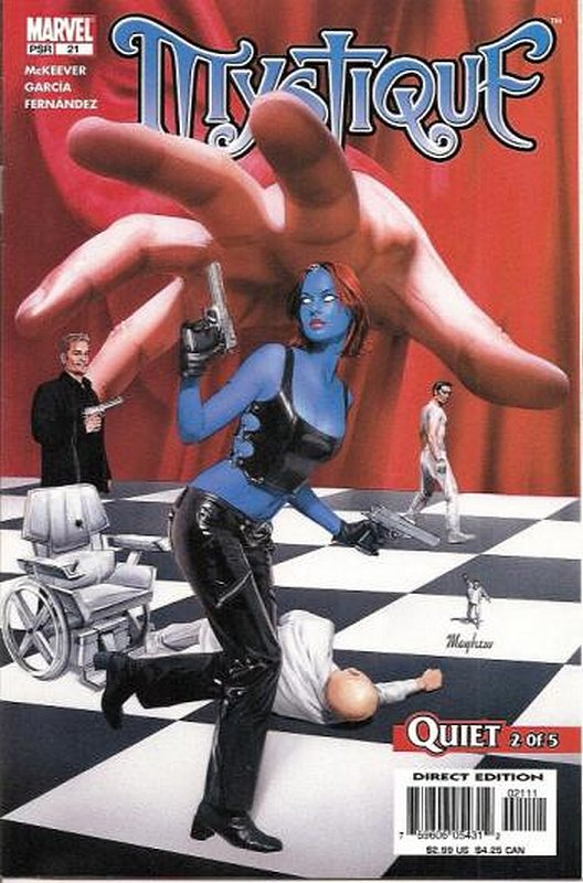 Cover of Mystique (Vol 1) #21. One of 250,000 Vintage American Comics on sale from Krypton!