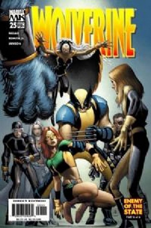 Cover of Wolverine (Vol 2) #25. One of 250,000 Vintage American Comics on sale from Krypton!