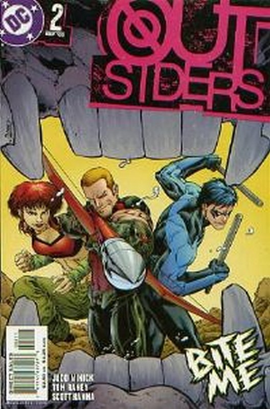 Cover of Outsiders (Vol 3) #2. One of 250,000 Vintage American Comics on sale from Krypton!