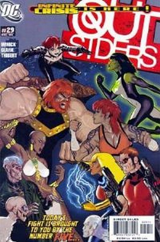 Cover of Outsiders (Vol 3) #29. One of 250,000 Vintage American Comics on sale from Krypton!