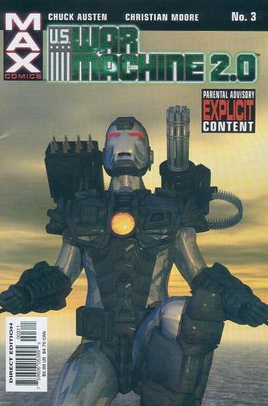 Cover of War Machine 2.0 (2003 Ltd) #3. One of 250,000 Vintage American Comics on sale from Krypton!