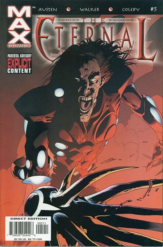 Cover of Eternal (2003 Ltd) The #5. One of 250,000 Vintage American Comics on sale from Krypton!