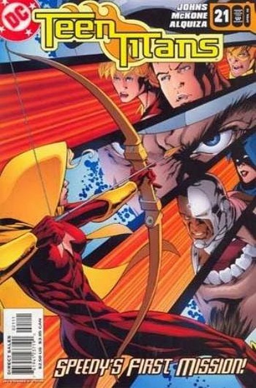 Cover of Teen Titans (Vol 3) #21. One of 250,000 Vintage American Comics on sale from Krypton!