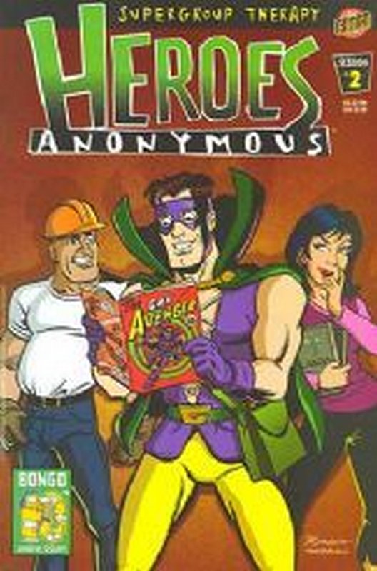 Cover of Heroes Anonymous (2003 Ltd) #2. One of 250,000 Vintage American Comics on sale from Krypton!