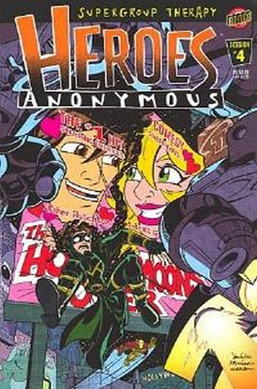 Cover of Heroes Anonymous (2003 Ltd) #4. One of 250,000 Vintage American Comics on sale from Krypton!