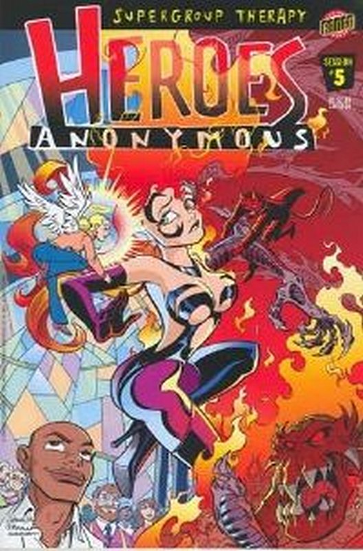 Cover of Heroes Anonymous (2003 Ltd) #5. One of 250,000 Vintage American Comics on sale from Krypton!