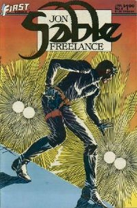 Cover of Jon Sable: Freelance (Vol 1) #8. One of 250,000 Vintage American Comics on sale from Krypton!