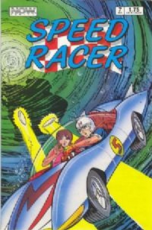 Cover of Speed Racer (Vol 1) #7. One of 250,000 Vintage American Comics on sale from Krypton!