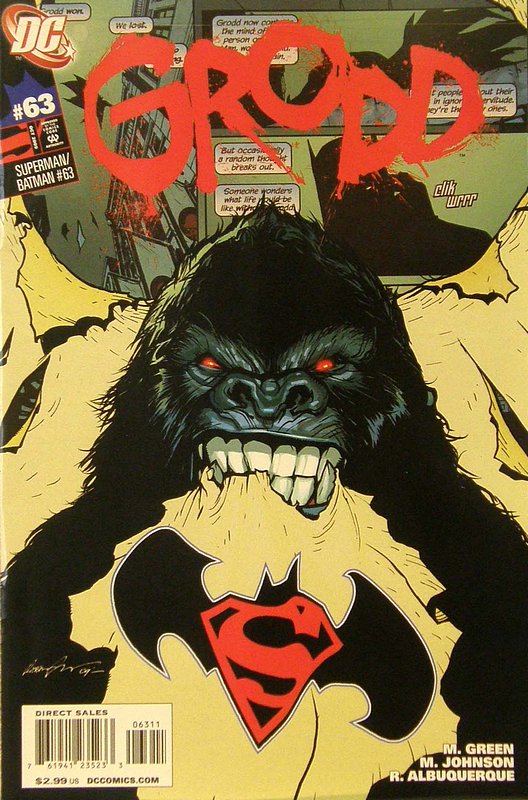 Cover of Superman/Batman (Vol 1) #63. One of 250,000 Vintage American Comics on sale from Krypton!