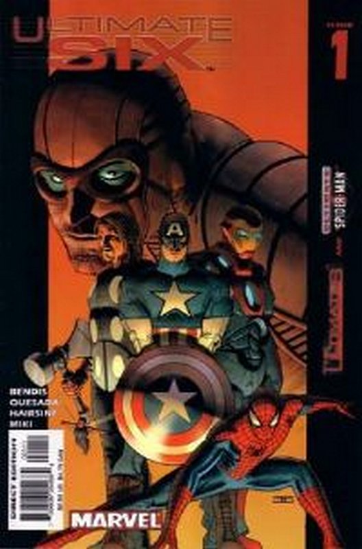Cover of Ultimate Six (2003 Ltd) #1. One of 250,000 Vintage American Comics on sale from Krypton!