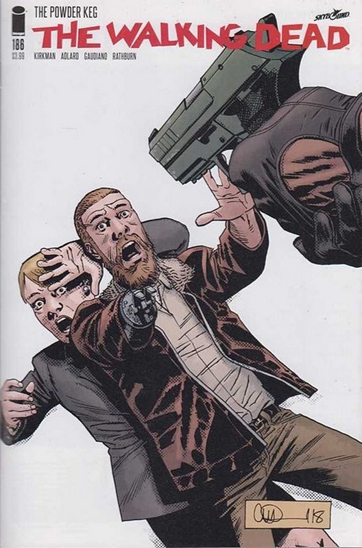 Cover of Walking Dead (Vol 1) #186. One of 250,000 Vintage American Comics on sale from Krypton!