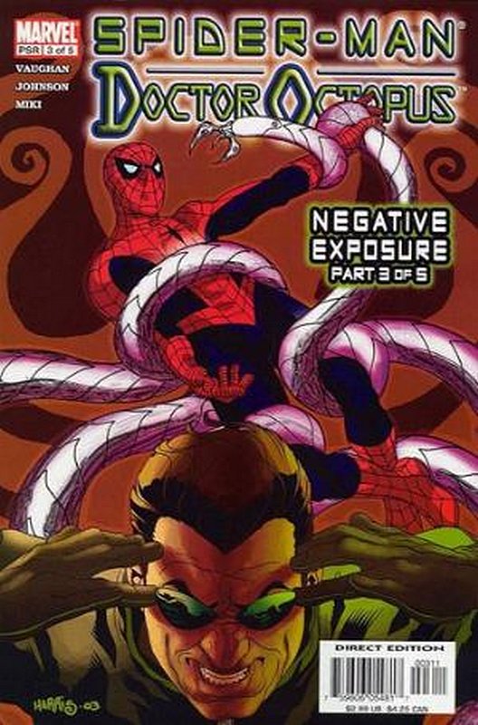 Cover of Spider-Man/Doctor Octopus: Negative Exposure #3. One of 250,000 Vintage American Comics on sale from Krypton!