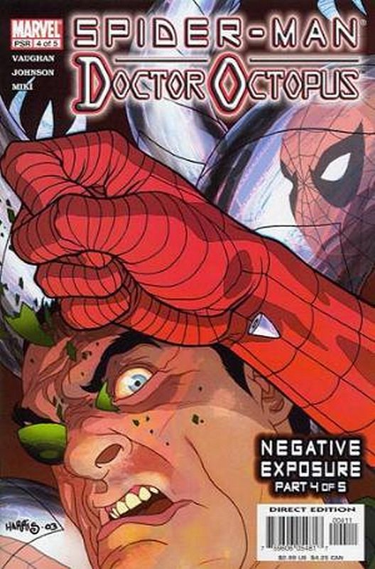 Cover of Spider-Man/Doctor Octopus: Negative Exposure #4. One of 250,000 Vintage American Comics on sale from Krypton!