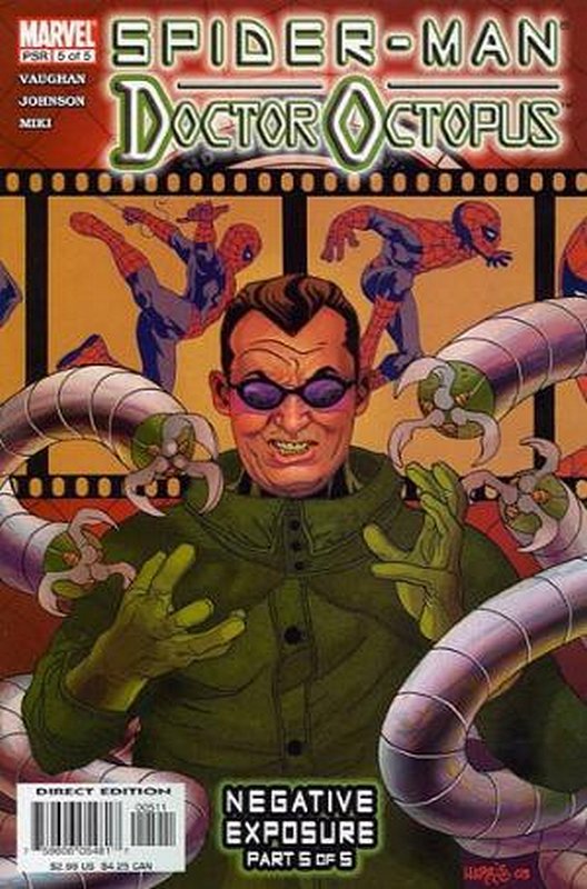 Cover of Spider-Man/Doctor Octopus: Negative Exposure #5. One of 250,000 Vintage American Comics on sale from Krypton!