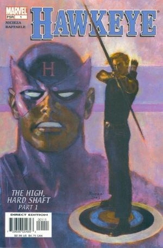 Cover of Hawkeye (Vol 1) #1. One of 250,000 Vintage American Comics on sale from Krypton!