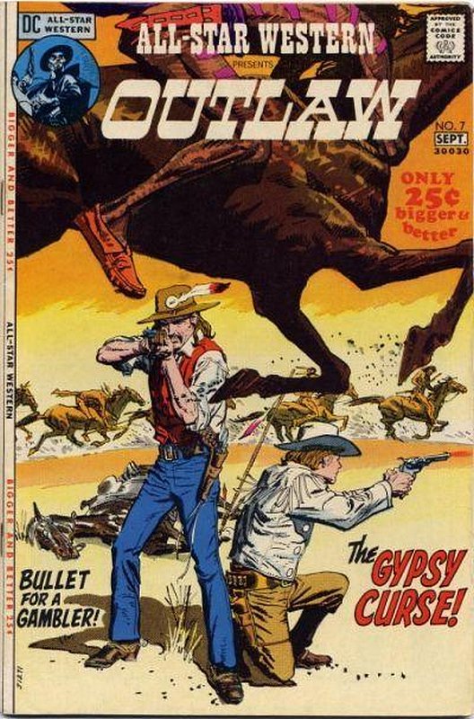 Cover of All-Star Western (Vol 2) #7. One of 250,000 Vintage American Comics on sale from Krypton!