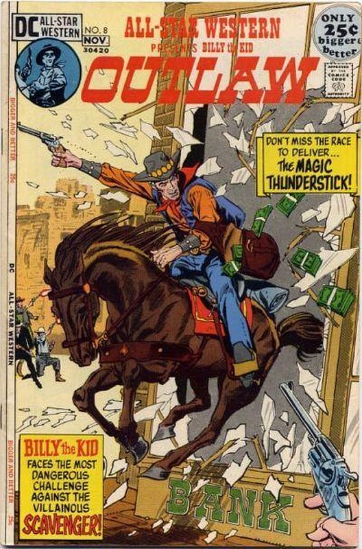 Cover of All-Star Western (Vol 2) #8. One of 250,000 Vintage American Comics on sale from Krypton!