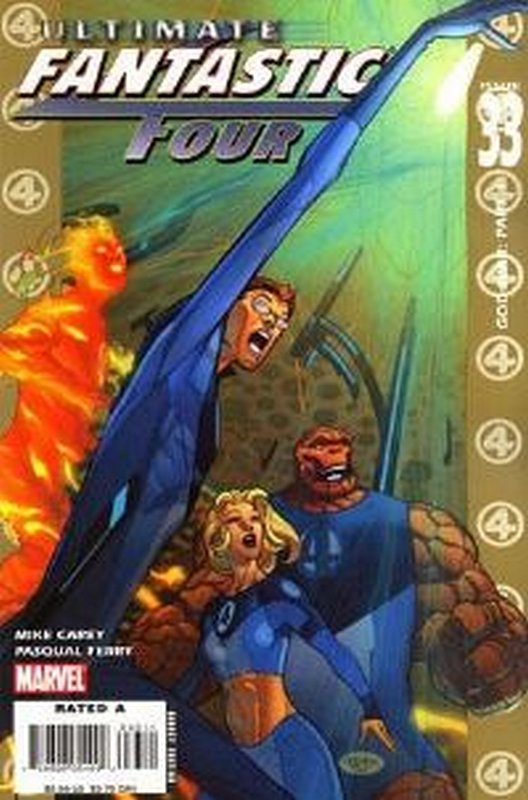 Cover of Ultimate Fantastic Four (Vol 1) #33. One of 250,000 Vintage American Comics on sale from Krypton!