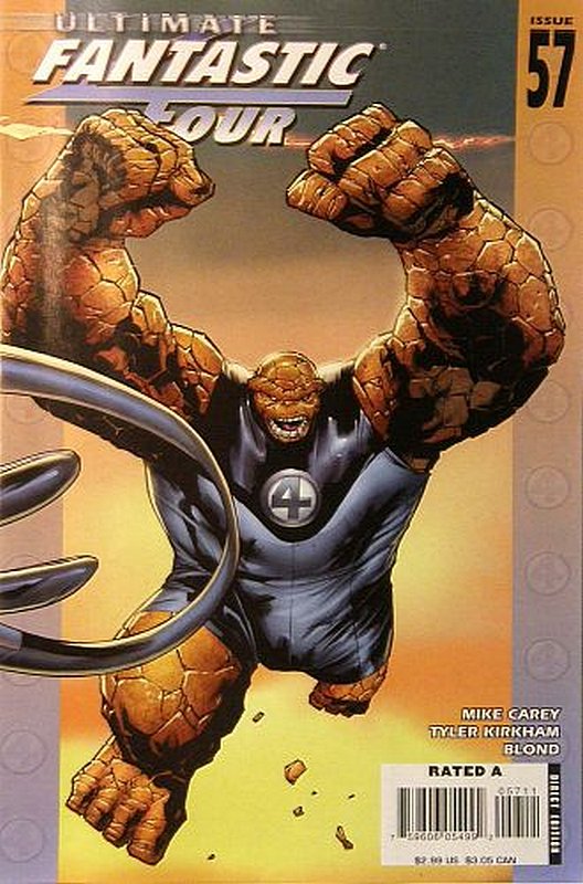 Cover of Ultimate Fantastic Four (Vol 1) #57. One of 250,000 Vintage American Comics on sale from Krypton!