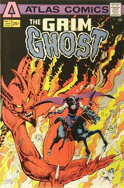 Cover of Grim Ghost (Vol 1) The #1. One of 250,000 Vintage American Comics on sale from Krypton!