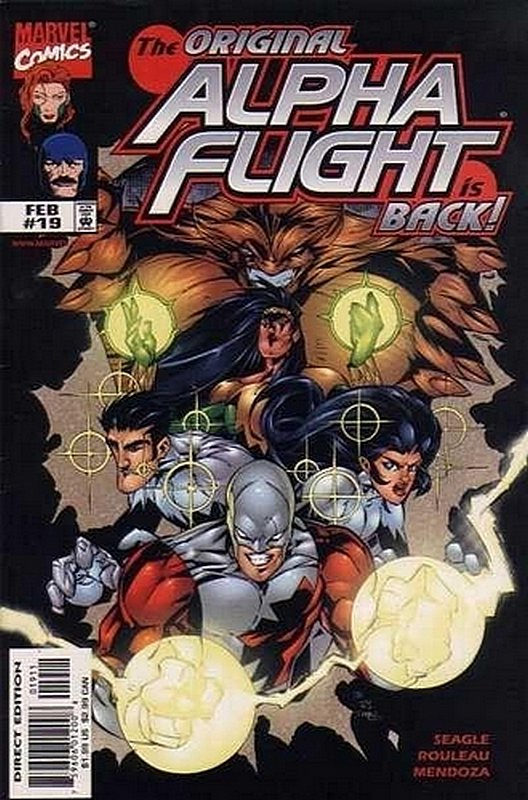 Cover of Alpha Flight (Vol 2) #19. One of 250,000 Vintage American Comics on sale from Krypton!